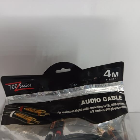 Forza Digital Audio Cable 4M Gold Plated 700 Z Series 3 packs 13.12 Feet - Picture 3 of 6